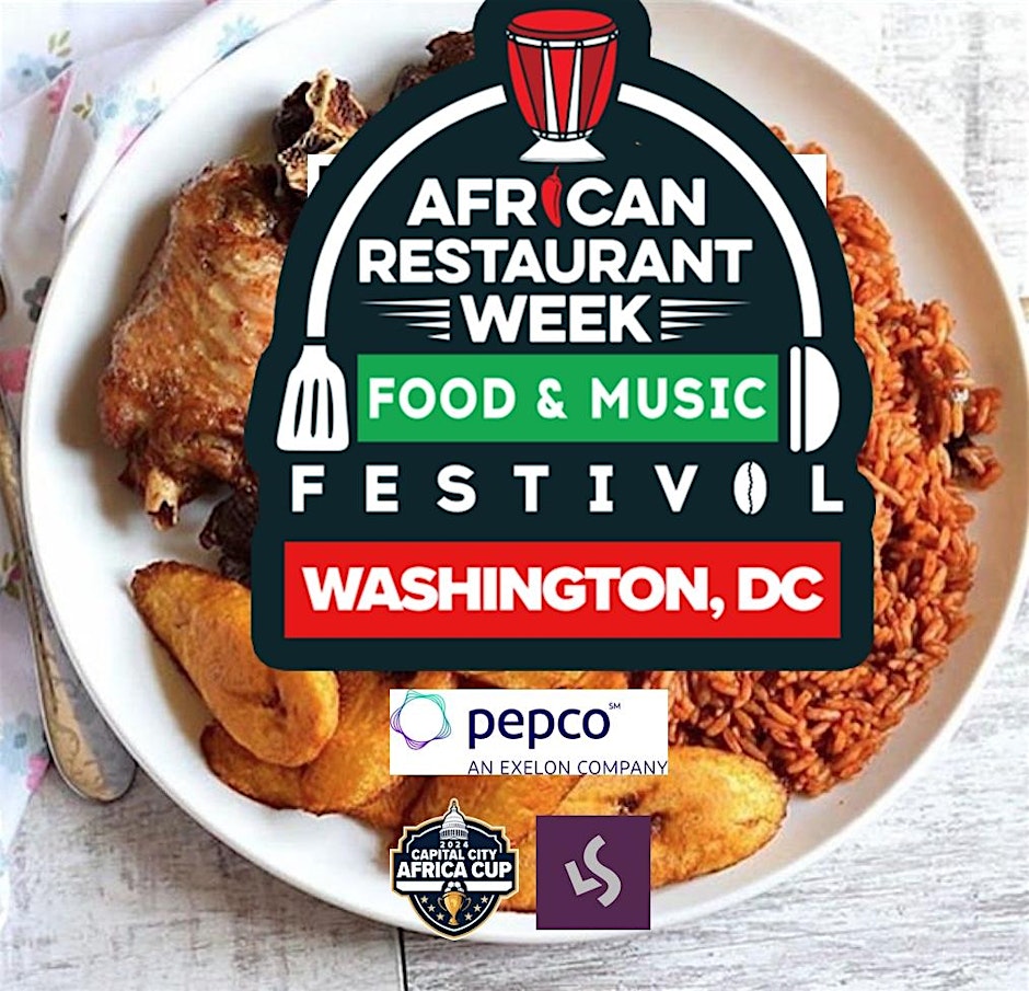 DC African Restaurant Week Festival 2026 promotional graphic